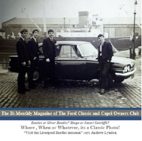 The Beatles Ford Classic This picture clearly shows the distinctive double 